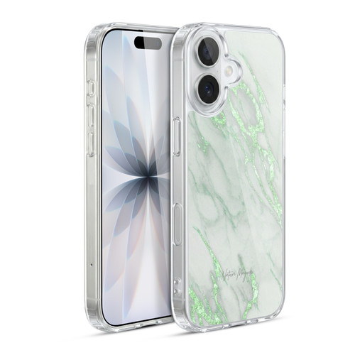 Nature Magick Marble Metallics Green Soft Gel Case for Apple iPhone 17