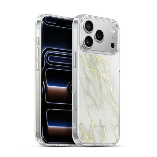 Nature Magick Marble Metallics Yellow Soft Gel Case for Apple iPhone 17 Pro Max