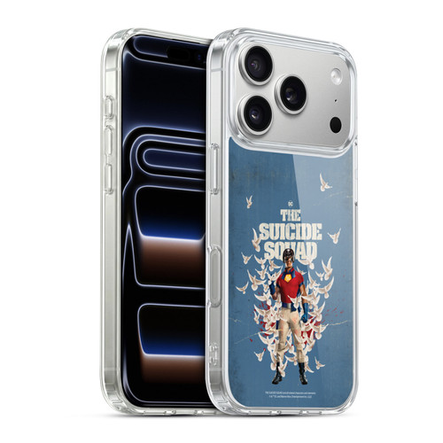 The Suicide Squad 2021 Character Poster Peacemaker Soft Gel Case for Apple iPhone 17 Pro
