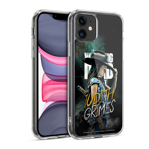 AMC The Walking Dead Season 9 Quotes Judith Grimes Soft Gel Case for Apple iPhone 11