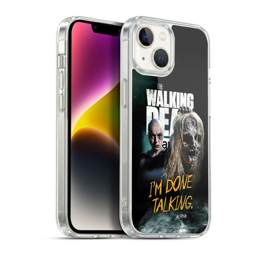 AMC The Walking Dead Season 9 Quotes Alpha Soft Gel Case for Apple iPhone 14