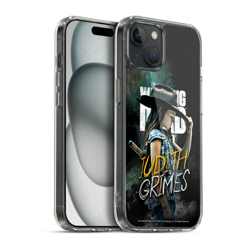 AMC The Walking Dead Season 9 Quotes Judith Grimes Soft Gel Case for Apple iPhone 15 Plus & MagSafe