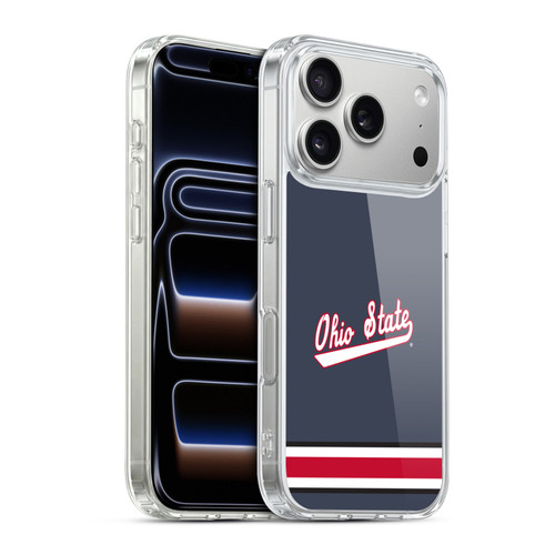 Ohio State University Jersey Hockey Outdoor Soft Gel Case for Apple iPhone 17 Pro