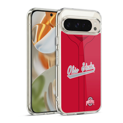 Ohio State University Jersey Baseball Away Soft Gel Case for Google Pixel 9 / Pixel 9 Pro