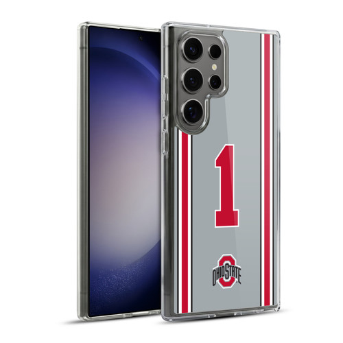 Ohio State University Jersey Football Alternate Soft Gel Case for Samsung Galaxy S23 Ultra 5G & MagSafe
