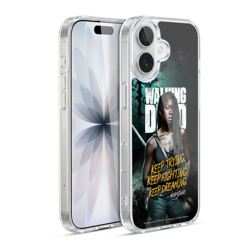 AMC The Walking Dead Season 9 Quotes Michonne Soft Gel Case for Apple iPhone 17