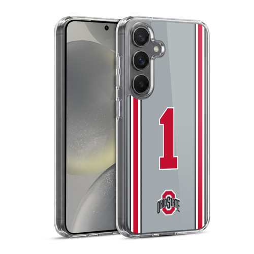 Ohio State University Jersey Football Alternate Soft Gel Case for Samsung Galaxy S24 5G & MagSafe
