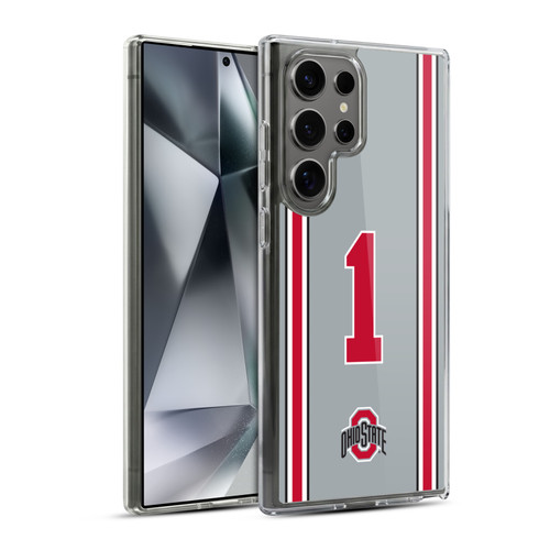 Ohio State University Jersey Football Alternate Soft Gel Case for Samsung Galaxy S24 Ultra 5G & MagSafe