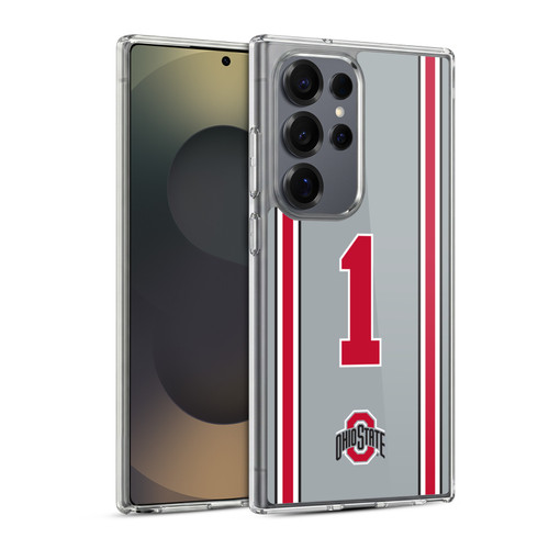 Ohio State University Jersey Football Alternate Soft Gel Case for Samsung Galaxy S25 Ultra & MagSafe