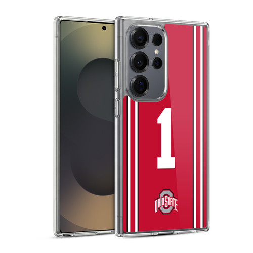 Ohio State University Jersey Football Home Soft Gel Case for Samsung Galaxy S25 Ultra & MagSafe