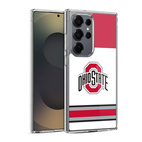 Ohio State University Jersey Hockey Home Soft Gel Case for Samsung Galaxy S25 Ultra & MagSafe