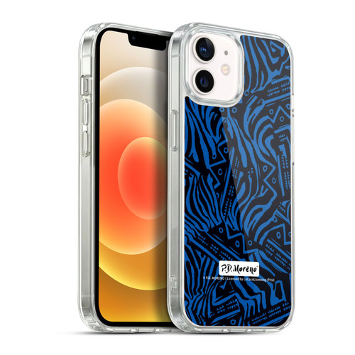 P.D. Moreno Patterns Tribal Zebra Soft Gel Case for Apple iPhone 12 / iPhone 12 Pro & MagSafe