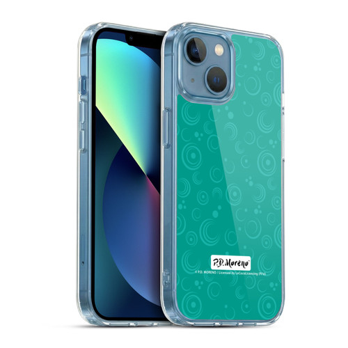 P.D. Moreno Patterns Circles Soft Gel Case for Apple iPhone 13 Mini & MagSafe