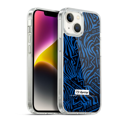 P.D. Moreno Patterns Tribal Zebra Soft Gel Case for Apple iPhone 14