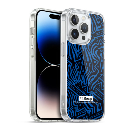 P.D. Moreno Patterns Tribal Zebra Soft Gel Case for Apple iPhone 14 Pro & MagSafe