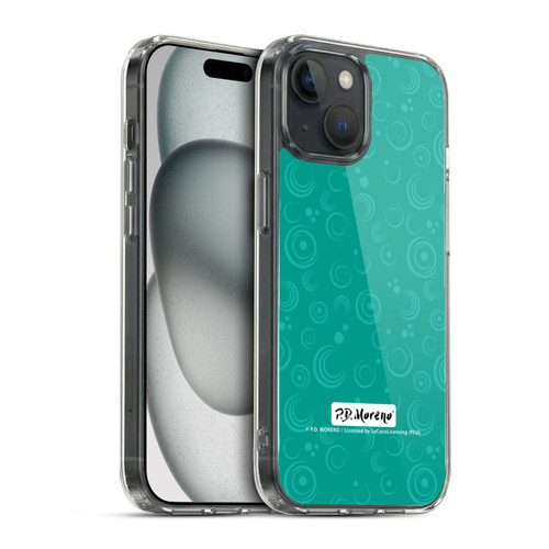 P.D. Moreno Patterns Circles Soft Gel Case for Apple iPhone 15 & MagSafe