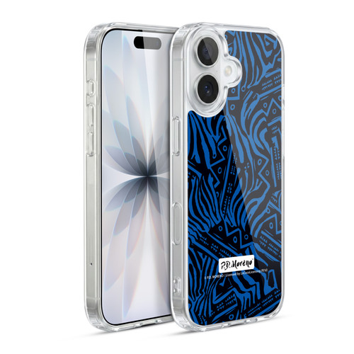 P.D. Moreno Patterns Tribal Zebra Soft Gel Case for Apple iPhone 17