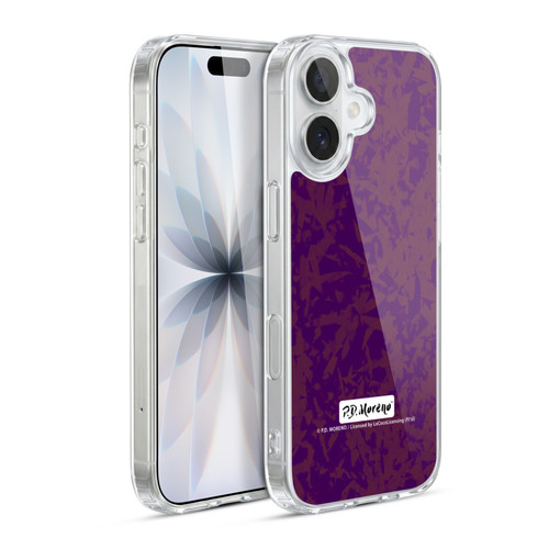 P.D. Moreno Patterns Violet Soft Gel Case for Apple iPhone 17