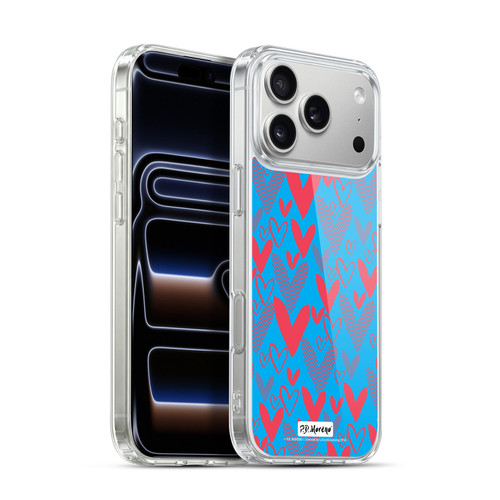 P.D. Moreno Patterns Hearts 2 Soft Gel Case for Apple iPhone 17 Pro Max