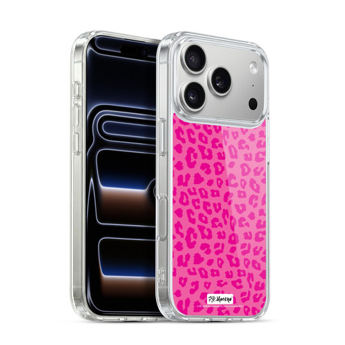 P.D. Moreno Patterns Pink Leopard Soft Gel Case for Apple iPhone 17 Pro