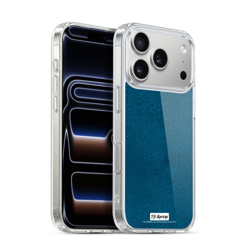 P.D. Moreno Patterns Teal Soft Gel Case for Apple iPhone 17 Pro