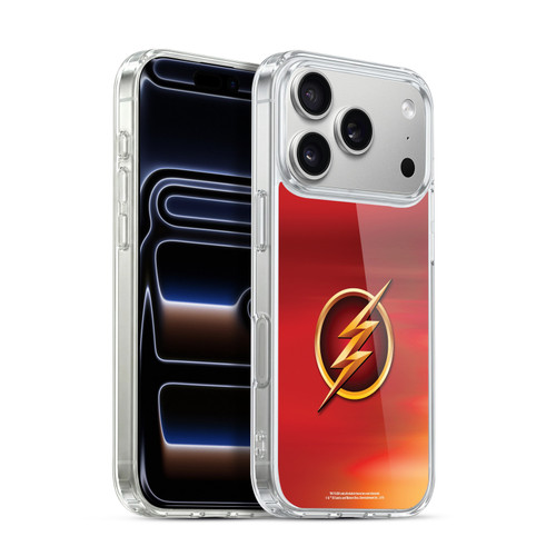 The Flash TV Series Logos Red Soft Gel Case for Apple iPhone 17 Pro