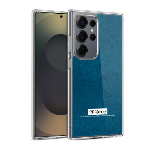 P.D. Moreno Patterns Teal Soft Gel Case for Samsung Galaxy S25 Ultra & MagSafe