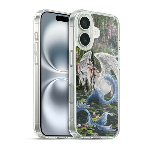 Nene Thomas Deep Forest Still Waters Mermaid & Pegasus Soft Gel Case for Apple iPhone 16 & MagSafe
