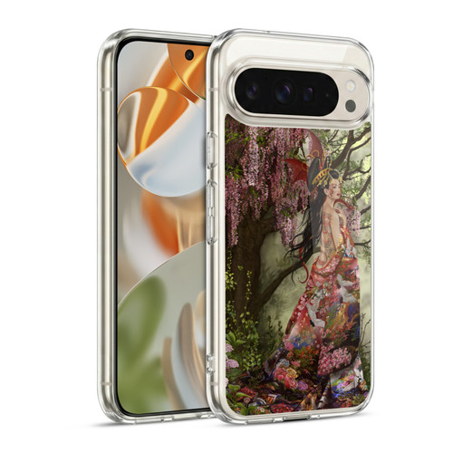 Nene Thomas Deep Forest Asian Silk Soft Gel Case for Google Pixel 9 / Pixel 9 Pro