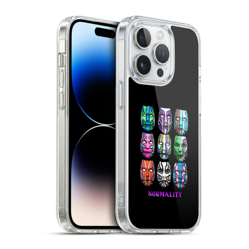 WWE Jeff Hardy Graphics Abstractivate Soft Gel Case for Apple iPhone 13 Pro & MagSafe
