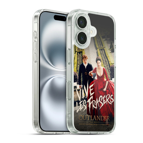 Outlander Key Art Season 2 Poster Soft Gel Case for Apple iPhone 16 & MagSafe