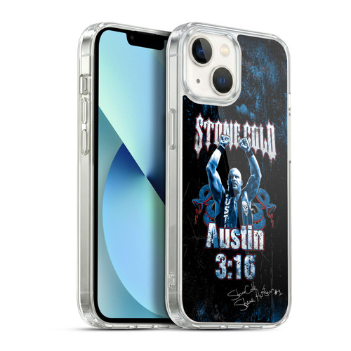 WWE Steve Austin Stone Cold Toughest SOB Soft Gel Case for Apple iPhone 13