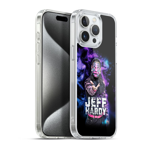 WWE Jeff Hardy Graphics Immune To Fear Soft Gel Case for Apple iPhone 15 Pro Max & MagSafe