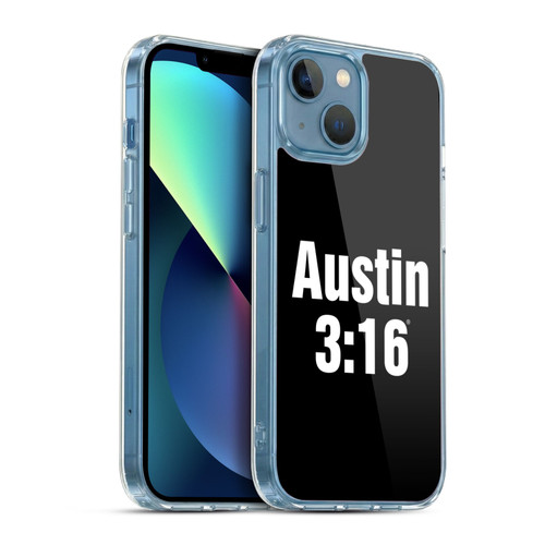 WWE Steve Austin 3:16 Soft Gel Case for Apple iPhone 13 Mini & MagSafe