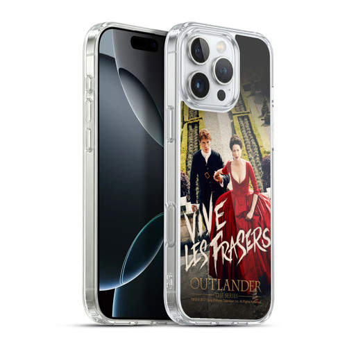 Outlander Key Art Season 2 Poster Soft Gel Case for Apple iPhone 16 Pro Max & MagSafe