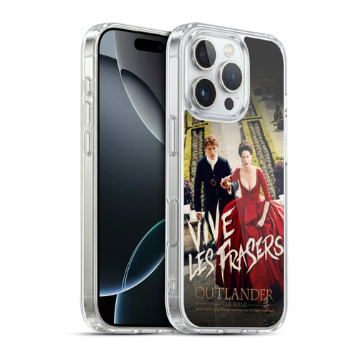 Outlander Key Art Season 2 Poster Soft Gel Case for Apple iPhone 16 Pro & MagSafe