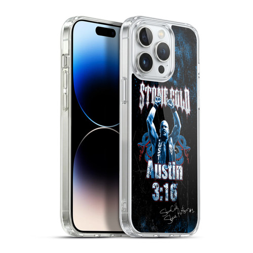 WWE Steve Austin Stone Cold Toughest SOB Soft Gel Case for Apple iPhone 13 Pro Max & MagSafe