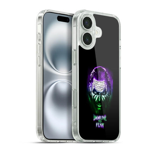 WWE Jeff Hardy Graphics Jeff Hardy Soft Gel Case for Apple iPhone 16 Plus & MagSafe