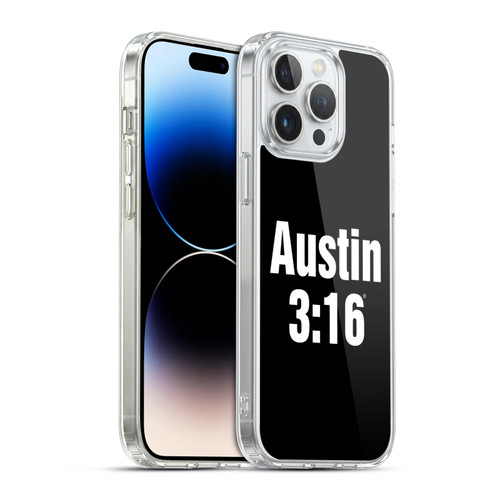 WWE Steve Austin 3:16 Soft Gel Case for Apple iPhone 14 Pro Max & MagSafe