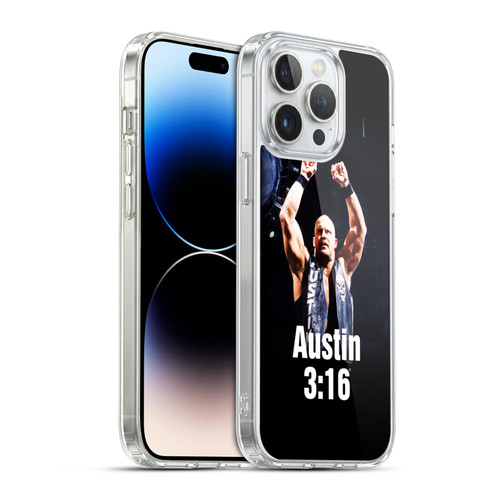 WWE Steve Austin Photo Soft Gel Case for Apple iPhone 14 Pro Max & MagSafe