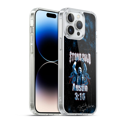 WWE Steve Austin Stone Cold Toughest SOB Soft Gel Case for Apple iPhone 14 Pro Max & MagSafe