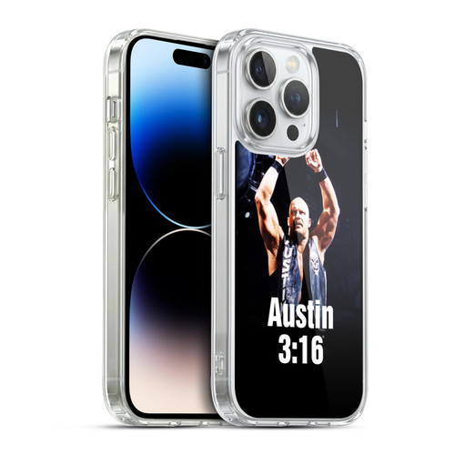 WWE Steve Austin Photo Soft Gel Case for Apple iPhone 14 Pro & MagSafe