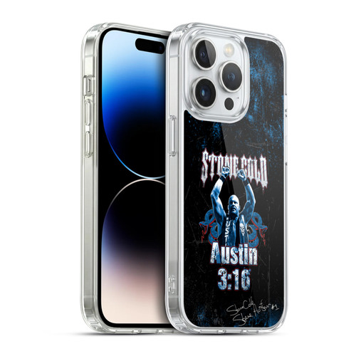 WWE Steve Austin Stone Cold Toughest SOB Soft Gel Case for Apple iPhone 14 Pro & MagSafe