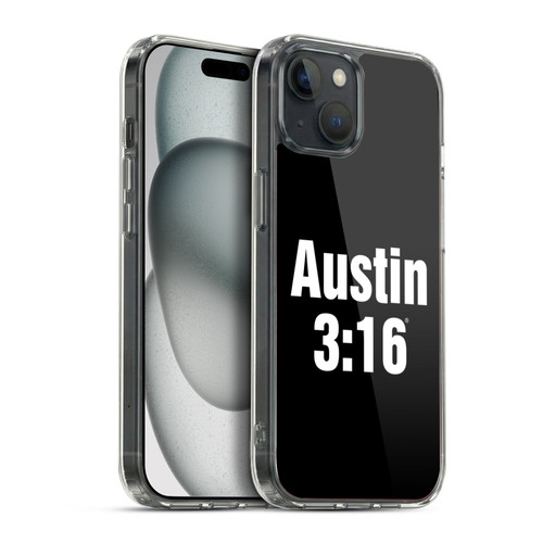 WWE Steve Austin 3:16 Soft Gel Case for Apple iPhone 15 Plus & MagSafe