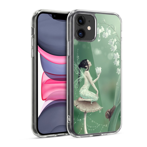 Rachel Anderson Pixies Lily Of The Valley Soft Gel Case for Apple iPhone 11