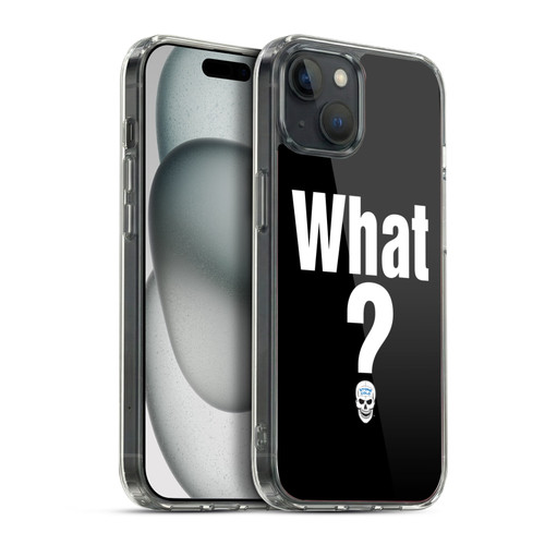 WWE Steve Austin What? Soft Gel Case for Apple iPhone 15 Plus & MagSafe