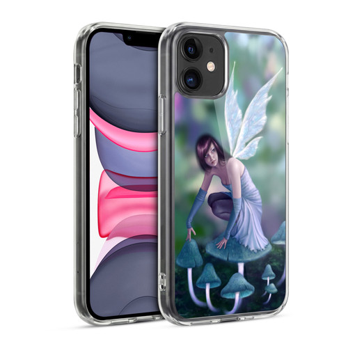 Rachel Anderson Pixies Periwinkle Soft Gel Case for Apple iPhone 11