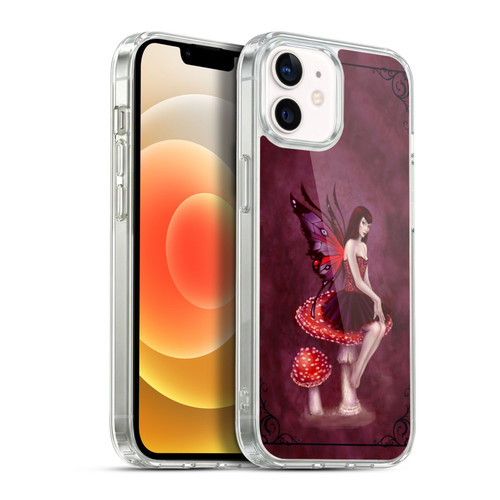 Rachel Anderson Pixies Amanita Muscaria Soft Gel Case for Apple iPhone 12 / iPhone 12 Pro & MagSafe