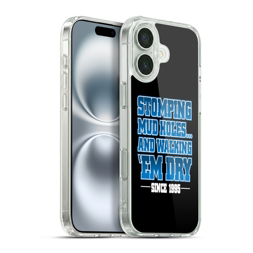 WWE Steve Austin Stomping Mudholes Soft Gel Case for Apple iPhone 16 Plus & MagSafe