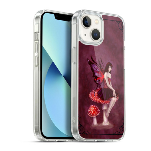 Rachel Anderson Pixies Amanita Muscaria Soft Gel Case for Apple iPhone 13